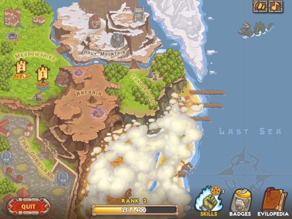 Cursed Treasure 2 Map